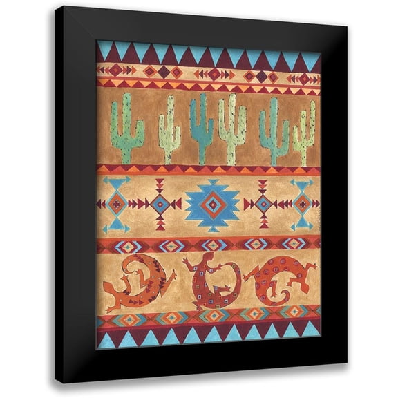Shamp, Cindy 12x14 Black Modern Framed Museum Art Print Titled - Southwest