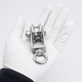 thumbnail image 4 of 2 Steel Roller Blocks Inner Ball Bearings Stainless Steel Rollers For Ropes, 4 of 5