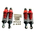 thumbnail image 2 of 4 piezas de amortiguadores para coche RC, piezas de metal para control remoto Rojo, 2 of 9