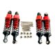thumbnail image 2 of 4 amortiguadores para coche RC 1/12 1/16 con tornillo para amortiguadores de coche de control remoto Rojo, 2 of 9