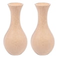 thumbnail image 1 of Light Yellow Synthetic Wood Flower Vase for Home Decoration Creative and Design 2Pcs, 1 of 1