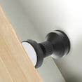 thumbnail image 6 of DEEPCRAFF Bed Wall Stopper Black Plastic 2Pcs 2.6X1.6X1.6In Furniture Stabilizer, 6 of 8