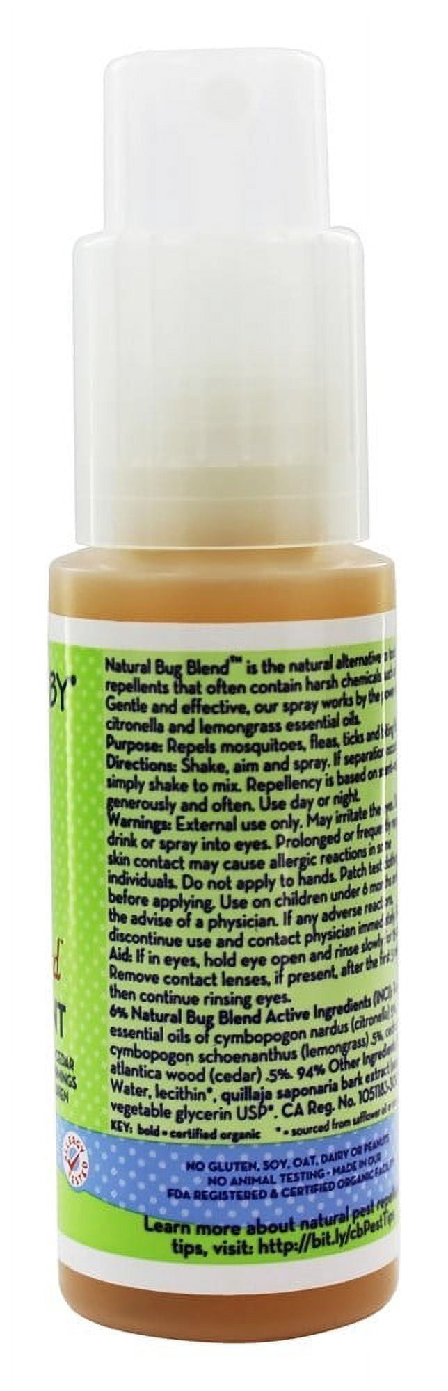 California Baby - Natural Bug Blend Repellent Spray - 2 oz
