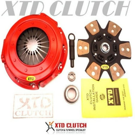 Mustang Clutch Kits - XTD STAGE 3 RACE CERAMIC CLUTCH KIT 1994-2004 FORD MUSTANG 3.8L 3.9L V6 BASE