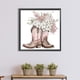 thumbnail image 4 of Pintura de diamante 5D DIY Taladro redondo completo Botas de vaquero occidental Decoración del hogar Hugtrwg Para estrenar, 4 of 9