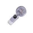 thumbnail image 1 of Inteprter Ventilador recargable Mini ventilador de cuello batería de larga duración 90° ajustable ventilador de portátil Electrodomésticos Lavanda 1200M, 1 of 6