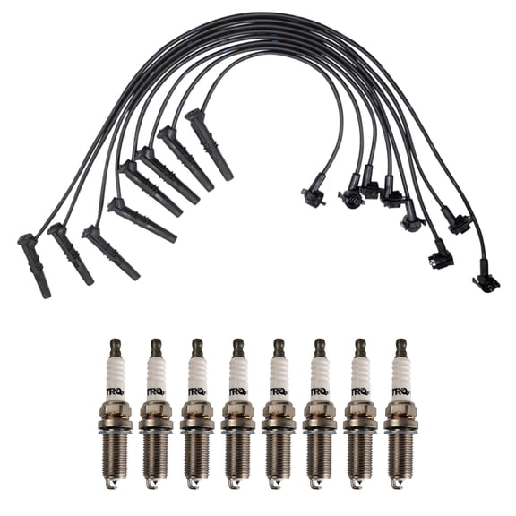 TRQ Ignition Kit Spark Plug & Wire Set For Ford F150 Truck Lincoln Mercury 4.6 TKA01304 Fits select: 1996-1999 FORD CROWN VICTORIA, 1996-1999 MERCURY GRAND MARQUIS