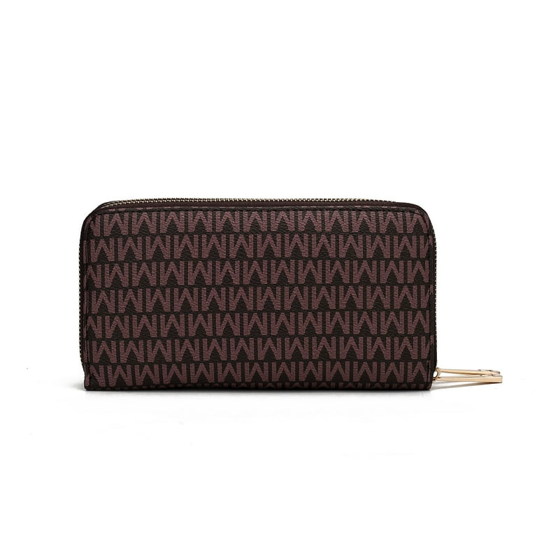 MKF Collection Naomy Women's Wristlet Wallet, Navy photo 2