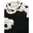 thumbnail image 2 of Jessica Simpson Girls’ Faux Shearling Jacket, Tee and Flare Pants Set, 3-Piece, Sizes 4-14, 2 of 10