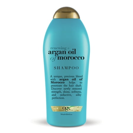 - OGX Renewing + Argan Oil of Morocco Shampoo, 25.4 FL OZ