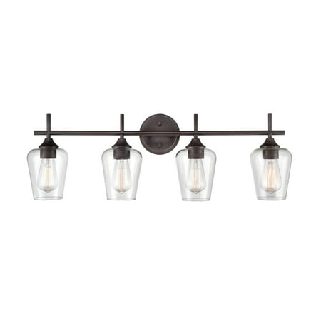 

Millennium Lighting 9704 Ashford 4 Light 31 Wide Bathroom Vanity Light - Bronze