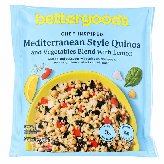 bettergoods Mediterranean Quinoa and Vegetable Blend