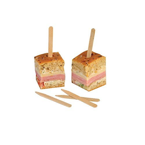 PacknWood Wooden Sandwich and Hors' D'Oeuvre Pick Case of 5000