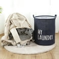 thumbnail image 4 of Elegant Laundry Baskets Hamper Basket Dirty Clothes Basket Sale Clearance Laundry Bins for Organizing Clean Laundry Baskets Basket for Clothes, 19.7x15.7in, 4 of 8