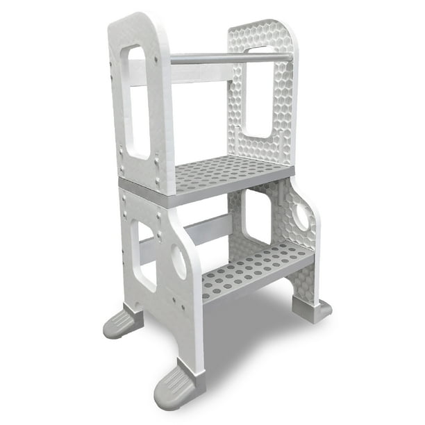 CORE PACIFIC Kitchen Buddy 2in1 Stool for Ages 13 safe up to 100 lbs