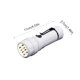 thumbnail image 3 of Linterna LED mini de plástico | Linterna portátil para exteriores con 3 modos - luz blanca | Impermeable IP65 | 120 lúmenes | Batería recargable 400mAh | Clip para sujetar | 11 cm | Camping, 3 of 6