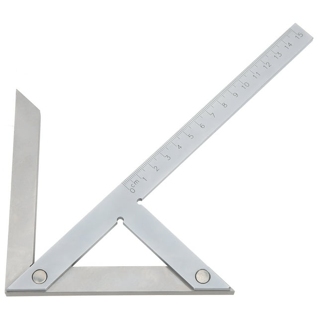 Center Angle Gauge,High Accuracy Center Angle Woodworking Tool Stainless Steel Angle Ruler Quality You Can Trust