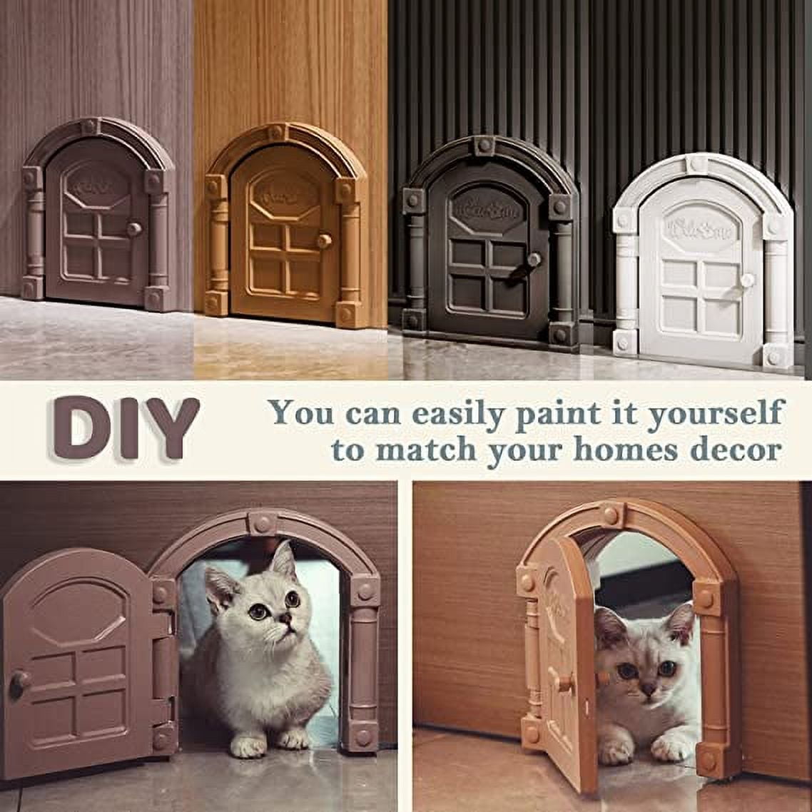 Cat door without flap 2025