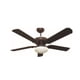 thumbnail image 1 of Ventilador Decorativo Janeiro Laiting Janeiro1-Chocolate Iluminación Luz Vic Innovador, 1 of 2