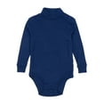 thumbnail image 1 of Body Leveret para bebé, cuello alto, color bohemio, color liso, 1 of 5