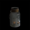 thumbnail image 4 of Northlight 10" Iced Winter Scene Christmas Pillar Candle Holder Lantern with Handle - Silver White, 4 of 5