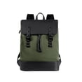 thumbnail image 1 of Mochila para hombre de tela Oxford resistente al agua, estilo casual, con capacidad para portátil de hasta 14 pulgadas. Verde, 1 of 8