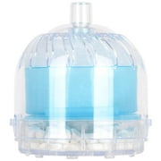 Stool Suction Collector Increase Oxygen, Fishing Tank Sponge Cleaning Tool, Waste Remover, Aquarium Supplies, Vacuum Cleaner Filter - Round Blue