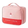 thumbnail image 2 of Sac de Premiers Soins Rangement Durable Portable Imperméable Sac à Médicaments Voyage Médical Rose G, 2 of 8