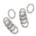 thumbnail image 2 of 10 Pcs Stainless Steel Webbing Strapping Welded O Rings, 5 Pcs 40Mm X 5Mm & 5 Pcs 20Mm X 3Mm, 2 of 7