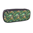thumbnail image 2 of Lsque Vegan Printed Big Capacity PU Leather Pencil Case Large Pencil Pouch Stationery Pen Bag Pencil Holder for Teen, 2 of 6