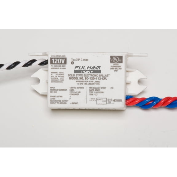 Fulham 10293 - SC-120-113-CFL Fulham Pony Ballast