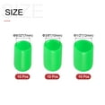 thumbnail image 2 of 30pcs Round Rubber End Caps 9/32" 3/8" 1/2" Green Vinyl Cover Screw Thread Protectors, 2 of 6
