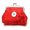 Red, variant on Choose Color | Sequin Coin Purse Snap Jewelry Fits 18MM 20MM Ginger Charm Buttons