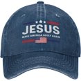 thumbnail image 1 of Jesus Make America Godly Again Hat for Women Baseball Caps with Design Hats, 1 of 8
