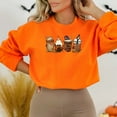 thumbnail image 5 of Halloween Pumpkin Spice Spooky Sweatshirt, Halloween Crew Neck, 5 of 11