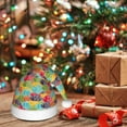 thumbnail image 4 of Cauagu Colorful Fish 2 for Adult Christmas Hat,1-Pack Xmas Holiday Hat Santa Hat for Women & Men Festive Headwear Accessories Fit for Christmas/New Year/Party, 4 of 6