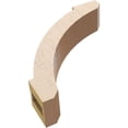 thumbnail image 6 of Ekena Millwork 3"W x 12"D x 12"H Lafayette Rough Cedar Woodgrain TimberThane Knee Brace, Primed, 6 of 6