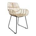 thumbnail image 2 of Silla Ratan Javali Brazo Rattan Natural Grupo Microtec Exterior Jardin Terraza Patio Todo Tipo Clima Ratán Grupo Microtec Javali B Javali, 2 of 2