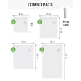 thumbnail image 2 of [Bolsas selladoras al vacío] Syntus 40 unidades para alimentos reutilizables sin BPA, 2 of 7