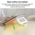 thumbnail image 1 of Laptop Cooling Bracket Height Adjustable Desktop Stand Hollow Computer Cooling Laptop Computer Riser Non-Slip and Stable for Home Office, 1 of 9