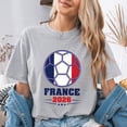 thumbnail image 4 of Jollimate France Soccer T-Shirt, France Fan Girl Shirt, Football Fan Gift, Soccer Lover Gift, 4 of 6