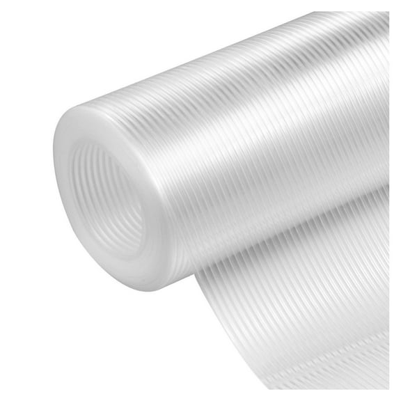 Drawer Liners Non-Adhesive 23 FT, Kitchen & Shelf Liner - Clear EVA Non-Slip Pad for Cabinets, Dressers, Bathrooms - Easy Cut, Waterproof & Protective