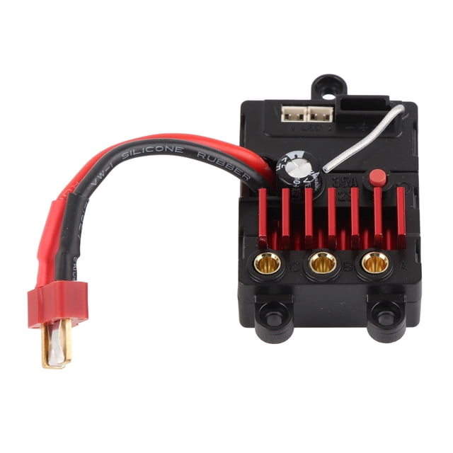 Controlador esc sen Cepillo, 35A 2S Lipo Plastic Fuerte Disipación de Calor RC Integrado Sin Escobillas para Car 16102 RC RC