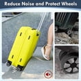 thumbnail image 2 of 8 Pcs Housse de Roue de Valise, Housses de Protection de Roues de Valise de Voyage, Housses de Roue de Valise en Silicone, Réduit le Bruit, 2 of 5