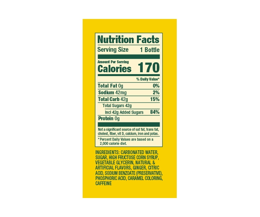 Ale-8-One Ginger Ale The Original Soda Pop, 16.9 fl oz, 6 Pack Bottles