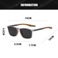 thumbnail image 2 of Gafas de sol de conducción anti-ultravioleta, tendencia de moda, gafas de sol antideslizantes, hechas de TR, resina, 2 of 5