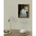 thumbnail image 5 of Drsoum Medieval Lady Country Room Art 11x14in Nature Framed Classic Prints Bathroom Office Decor, 5 of 6