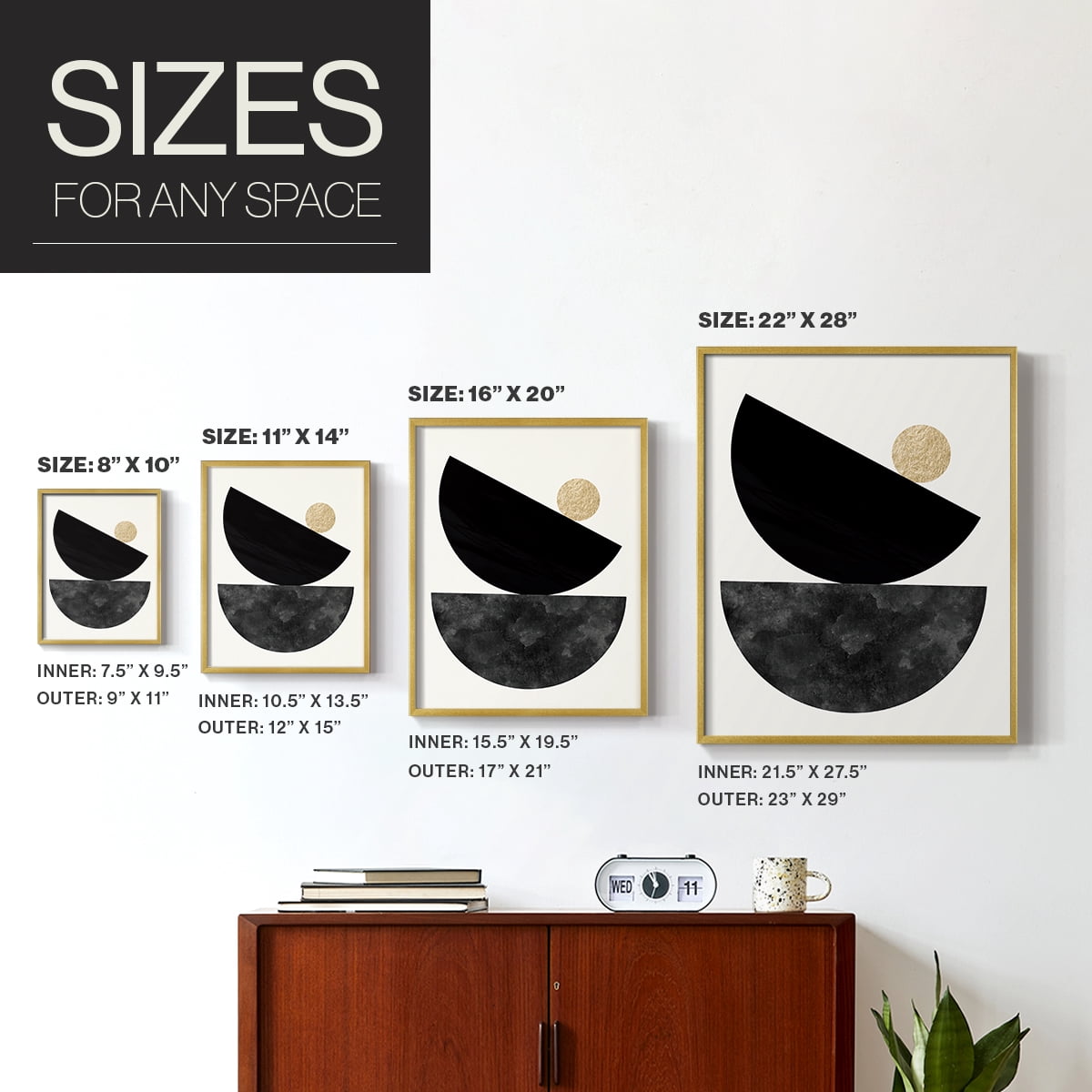 Delicate Balance in Paper Solid Wood 16 x 20 Framed Print