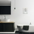 thumbnail image 2 of Stupell Industries Wash Troubles With Bubbles Inspirational Bathroom Sink,10 x 15, Design by Amanda Murray, 2 of 5