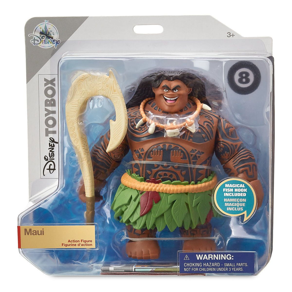Disney's Moana Maui's Magical Fish Hook Disney Movie Action Figures Toy 